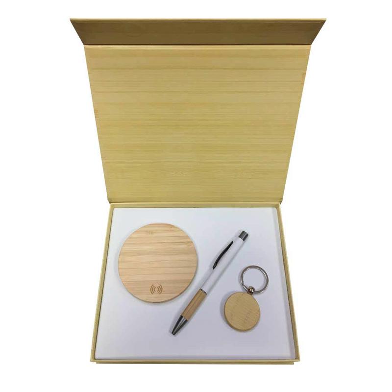 Customized Bamboo Wireless Gift Set